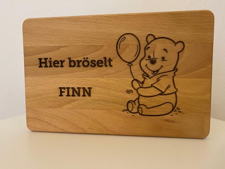 Kleines Jausenbrett mit Gravur