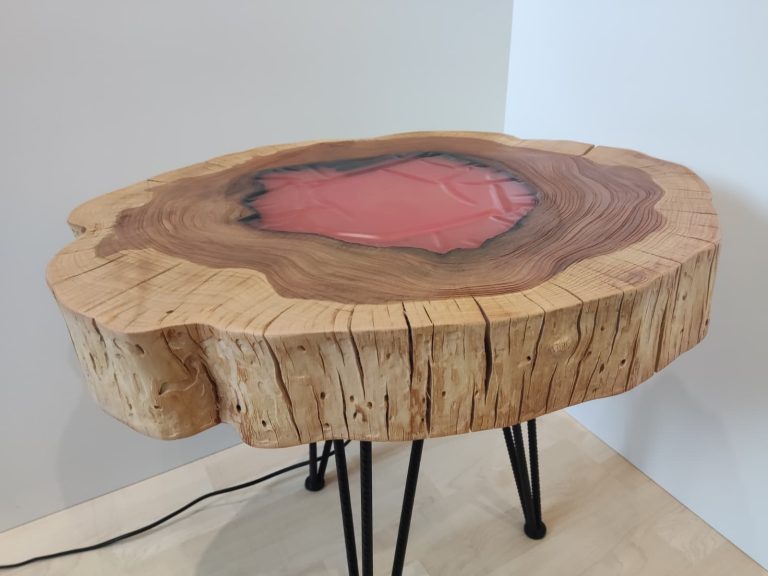 Couchtisch Kirschbaumscheibe